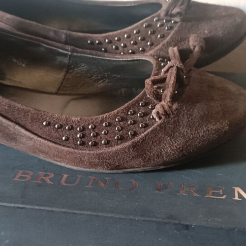 Bruno Premi ballerinas used, brown leather size 37