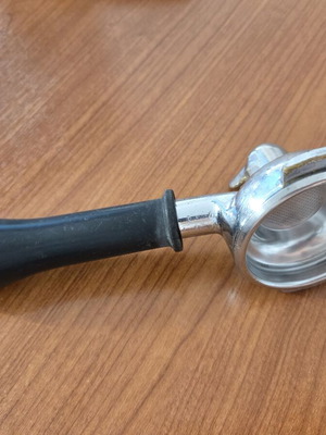 Espresso machine portafilter Wega used, single spout