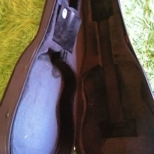 Cort MR727F electro-acoustic guitar used with hard case