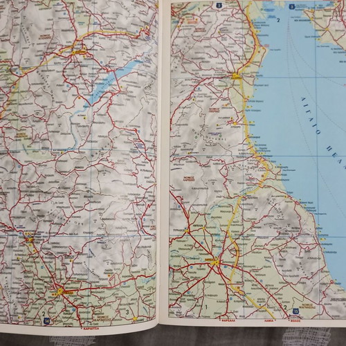 Greece Road and Tourist Maps new, detailed edition