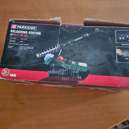 Parkside PLS 48 D2 Σταθμός Κόλλησης 48W με ρύθμιση θερμοκρασίας καινούργιος σε σφραγισμένο κουτί