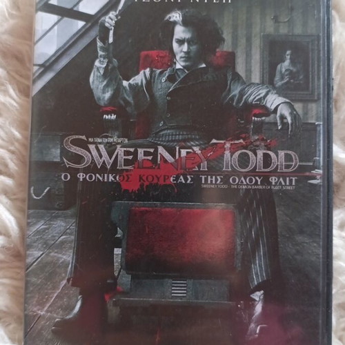Sweeny Todd DVD like new with subtitles