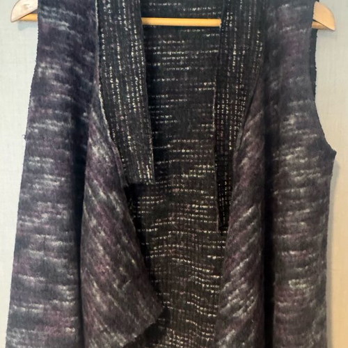 Asymmetric vest A.L.E. like new, purple, size S