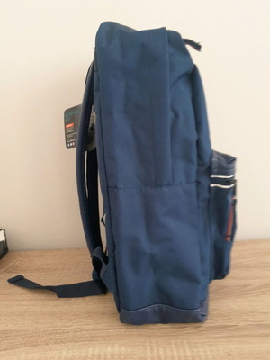 Τσάντα για laptop 15,6 καινούργια, πολυεστερική, μπλε