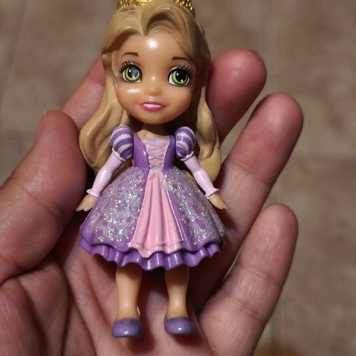 Disney Princess Mini Toddler Rapunzel Doll like new, Jakks Pacific