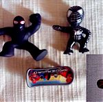  Spiderman 4 συλλεκτικά οχήματα Hasbro/Marvel + πατίνι + 3 φιγούρες