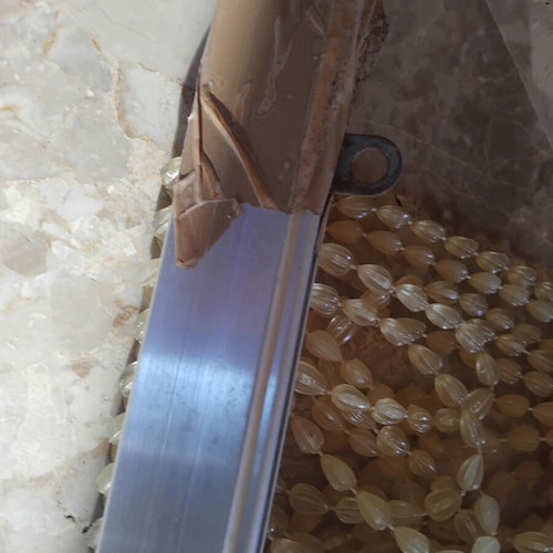 Curtain for Exterior Door used, width 1 meter
