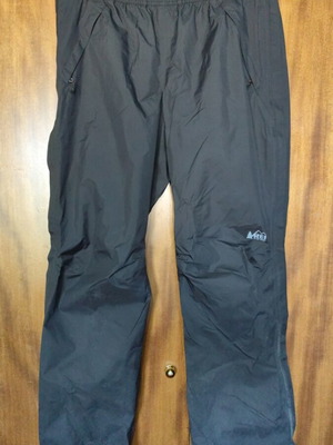 Rei Co-op Full Side Zip Peak 2.5L Waterproof Overpants like new