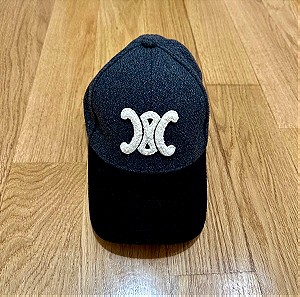Celine baseball cap/ Καπέλο γκρι με μαύρο