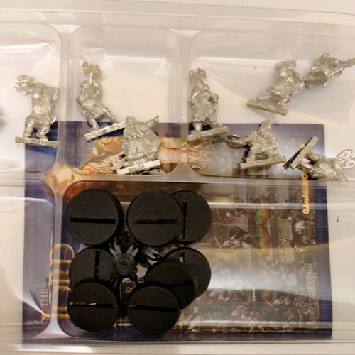 Lord of the Rings Balin and Khazad Guard metal figure set like new