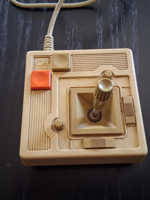 Joystick for Apple IIc Computer used, year 1986