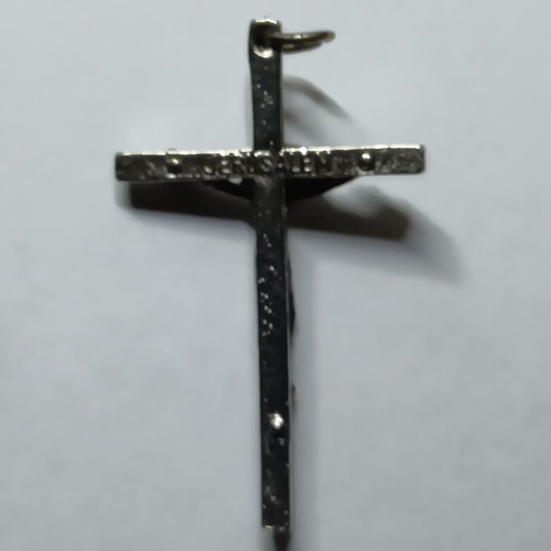 Metal necklace cross from Jerusalem like new