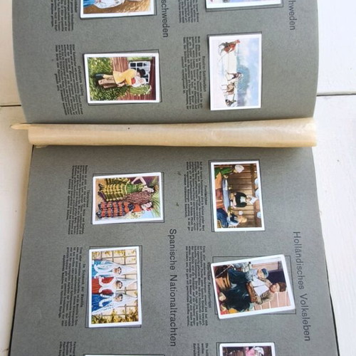 Die Welt in Bildern album used, 1930 edition with Olympic Games