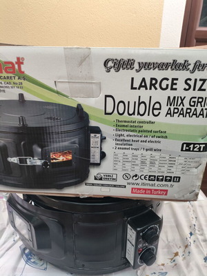 Itimat Double Mix Grill μεγάλο ηλεκτρικό φούρνο 40L