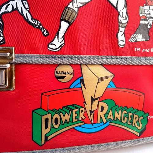 Power Rangers 1996 Paxos school bag new in excellent condition