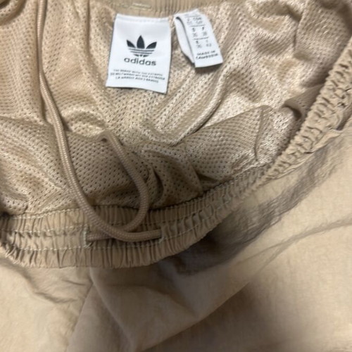 Adidas running shorts, camel, size S