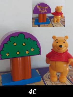 Φιγούρα Winnie the Pooh και δέντρο μεταχειρισμένα