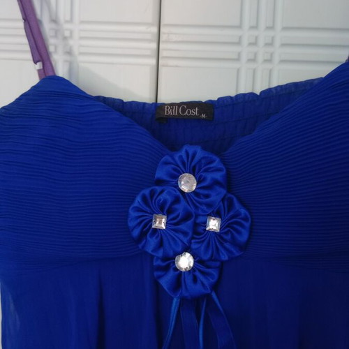 Bill Cost Evening Dress like new, blue, size M