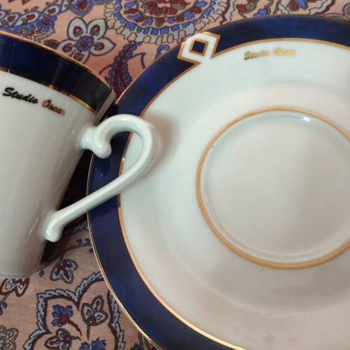 Schirnding Bavaria Studio Oscar coffee and tea cup set, 6 pcs