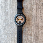 Swatch chrono watch black