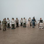 Pal Vintage Military Figures Used, Pack of 15, 1960s