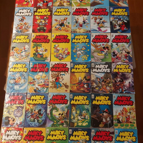 Miky Maous comic magazines, 171 issues, various editions