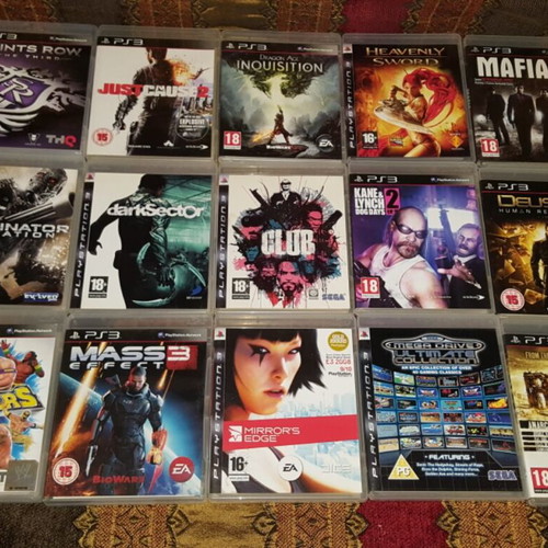 PS3 Games Like New Collection