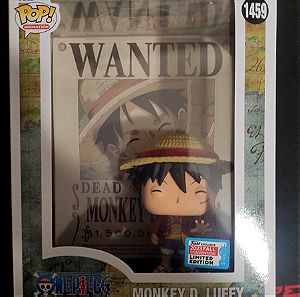 Funko PoP #1459 Monkey D. Luffy (Wanted) Cover