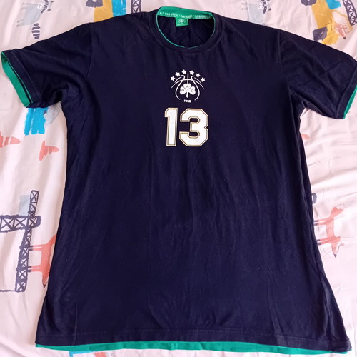Panathinaikos basketball t-shirt Diamantidis used, size XXL, collectible jersey