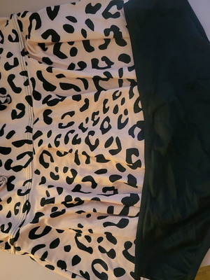 Tankini swimsuit Shein size L like new, black and pink