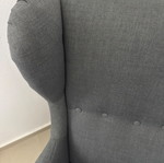 IKEA grey armchair