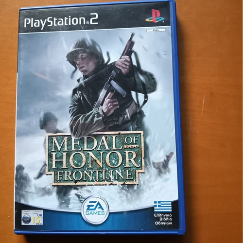 Medal of Honor Frontline PS2 παιχνίδι μεταχειρισμένο, σε καλή κατάσταση