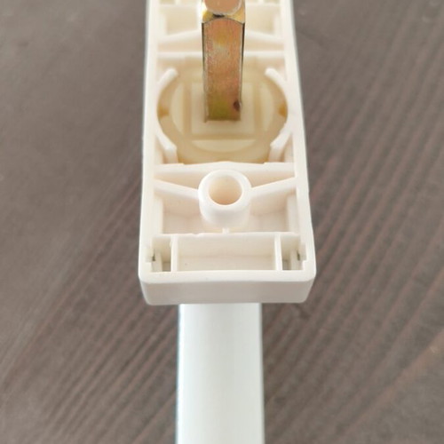 GU aluminum window handle white, like new