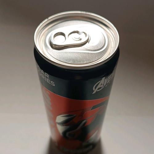 Coca Cola Avengers Endgame Iron Man collectible can sealed new