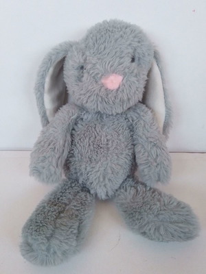 Morrisons plush velvet bunny used, height 30 cm