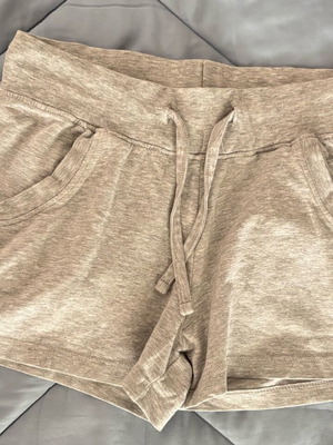 Esmara fabric shorts XS like new, grey