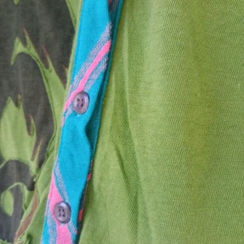 Custo Barcelona cardigan with unique multicolor design
