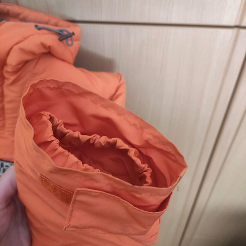 Napapijri jacket orange like new, size Medium