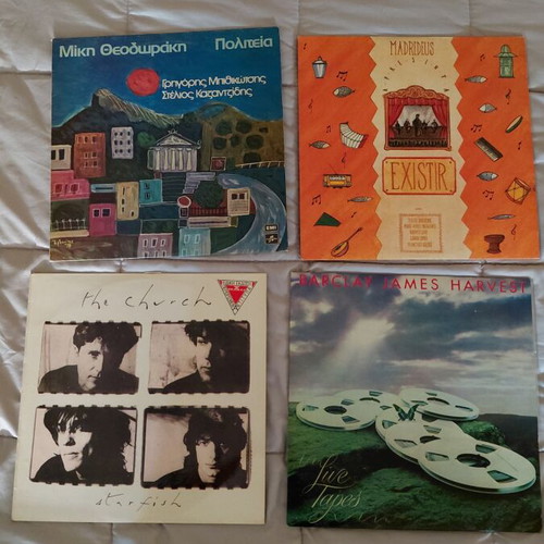 Vinyl records and CDs used, Greek and foreign