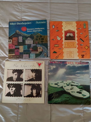 Vinyl records and CDs used, Greek and foreign