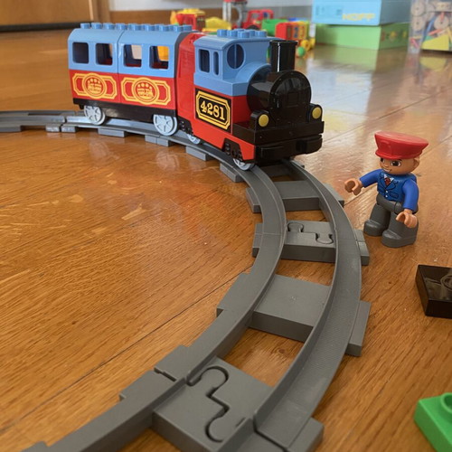 Lego Duplo My First Train Set 10507 like new, battery operated