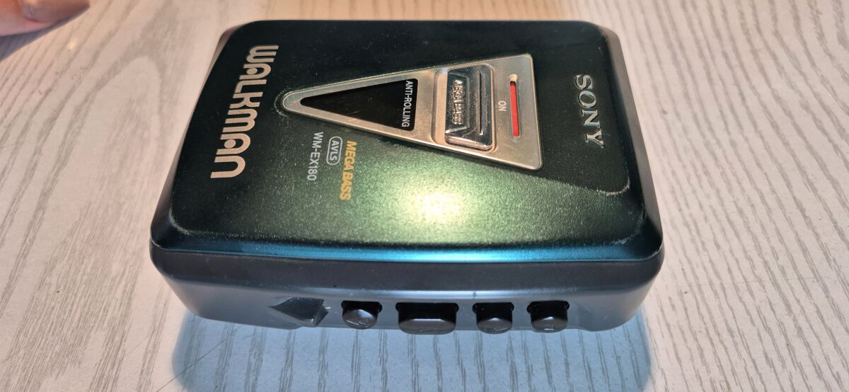 Sony Walkman WM-EX180 used, rare petrol… - € 80,00 - Vendora.cy