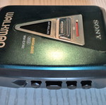 Sony Walkman WM-EX180 Megabass AVLS used, rare petrol color