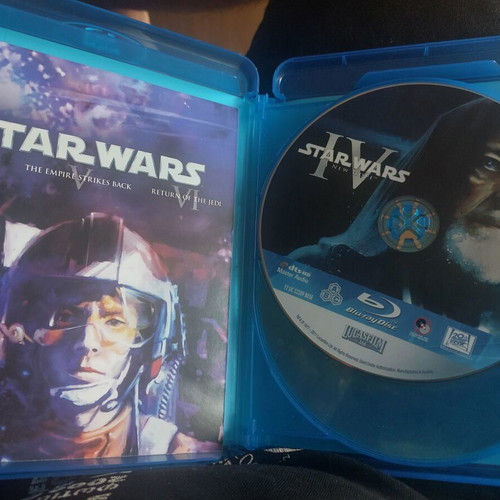 Star Wars Trilogy Blu-Ray like new with Greek subtitles