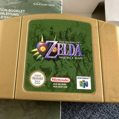 The Legend of Zelda Majora’s Mask N64 game