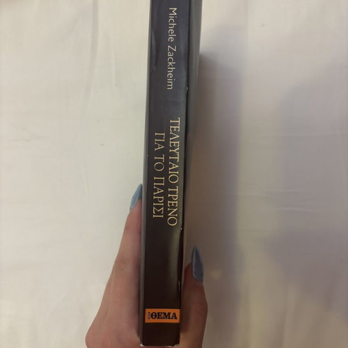 Last Train to Paris by Michele Zackheim new, historical novel