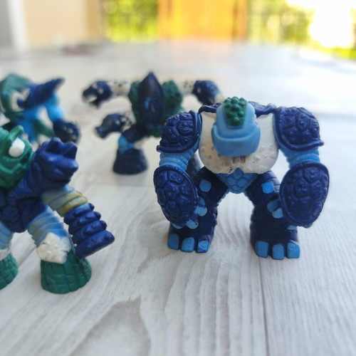 Gormiti figures used, pack of 5, very good condition