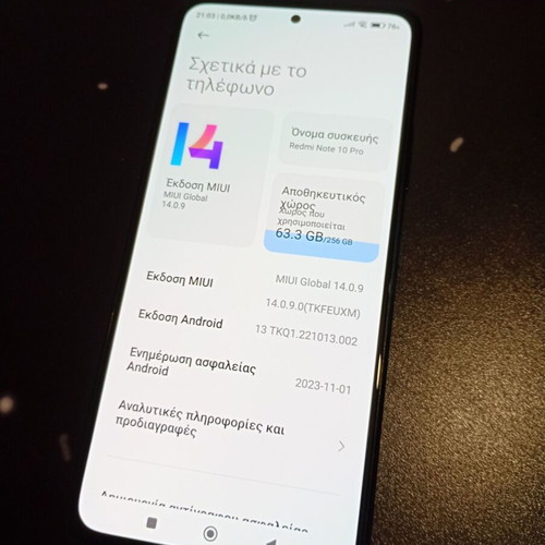 Redmi Note 10 Pro smartphone 8+3/256 GB