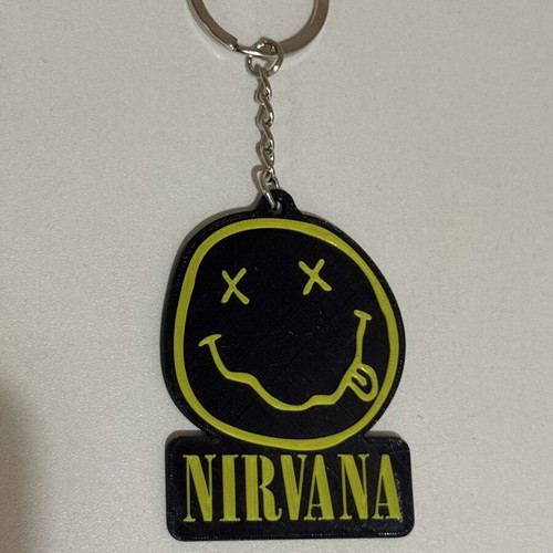 Nirvana keychain new
