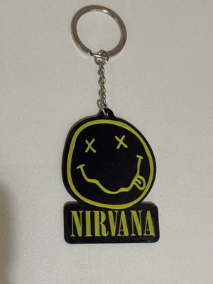 Nirvana keychain new